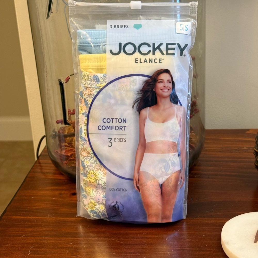 JOCKEY women’s Elance Cotton Comfort Briefs Assorted Colors